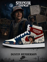 Dustin Henderson V.1 Custom High-Top Sneakers