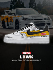 Silvia S15 Garasi Drift Nr. 12 Custom Sneakers