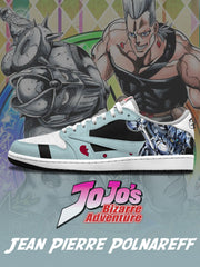 Baskets basses personnalisées Jean Pierre Polnareff V.2 TS