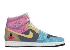 Crazy Stairs V.1 Custom TS High Sneakers