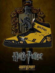 Hogwarts Hufflepuff House V.2 Custom TS High Sneakers