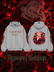 Ryomen Sukuna V.2 Custom Ess. Hoodie