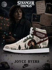 Joyce Byers V.1 Custom High-Top Sneakers