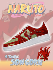Baskets personnalisées Son Goku à quatre queues