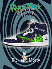 Baskets montantes personnalisées R&M V.3 TS
