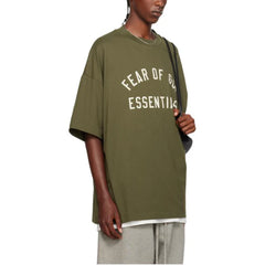 Ess. Jersey Crewneck Tee 'Military'