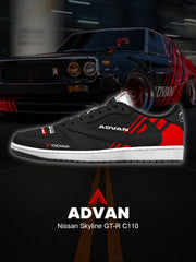 Baskets basses personnalisées Skyline GT-R C110 TS