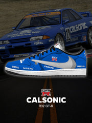 Calsonic R32 GT-R V.1 Custom TS Niedrige Turnschuhe