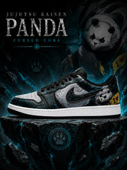 Panda V.2 Custom Low-Top Court Sneakers