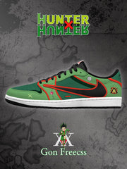 Gon Freecss V.1 Custom TS Niedrige Turnschuhe