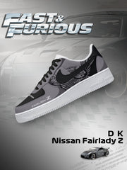Baskets personnalisées DK Fairlady Z