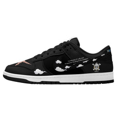 Luffy Gear 5 Nika V.3 Custom Court-Low Sneakers