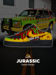 Baskets personnalisées Jurassic Classic Ranger