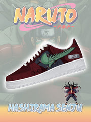 Premières baskets personnalisées Hokage Hashirama Senju