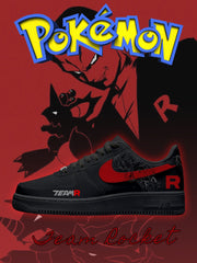 Team Rocket V.2 Custom Air-Style Sneakers