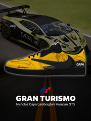 Baskets basses personnalisées Nicholas Capa Huracan GT3 V.1