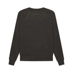 Ess. Raglan Crewneck 'Off Black'--192SU222045F
