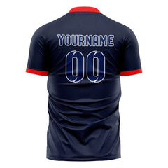 Custom Cape Verde Style 2026 Soccer Jersey