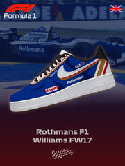 Baskets personnalisées Williams FW17
