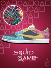Crazy Stairs V.1 Custom TS Niedrige Turnschuhe