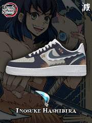 Baskets personnalisées Inosuke Hashibira V.1