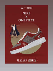 Baskets personnalisées Akagami Shanks