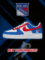 New York Hockey V.1 Custom Air-Style Sneakers