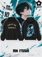 Rin Itoshi V.1 Custom Ess. Hoodie