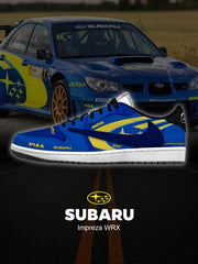 Baskets basses personnalisées Impreza WRX V.1