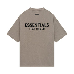 Ess. Jersey Crewneck Tee 'Heather Grey'