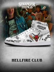Hellfire Club V.1 Custom High-Top Sneakers