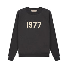 Ess. 1977 Crewneck 'Iron'--192BT212040F