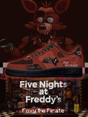 Baskets personnalisées Foxy le pirate V.1
