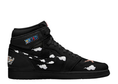 Baskets montantes personnalisées Luffy Gear 5 Nika V.1