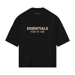 Ess. V-Neck 'Jet Black'