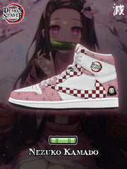 Nezuko Kamado V.2 Baskets montantes TS personnalisées