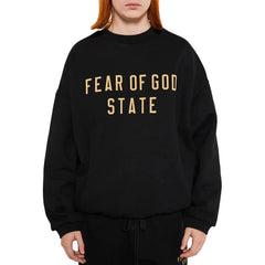 Ess. Fleece Crewneck 'Black'-I