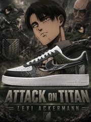 Levi Ackermann V.2 Custom Air-Style Sneakers