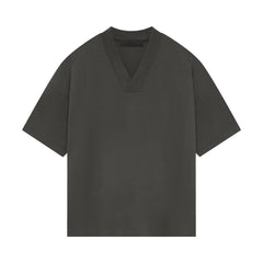 Ess. V Neck T-Shirt 'Ink'