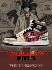 Yoichi Nagumo V.1 Custom High-Top Sneakers
