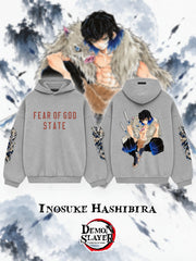 Inosuke Hashibira V.1 Custom Ess. Hoodie