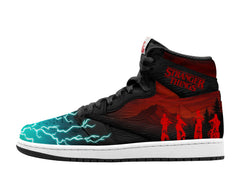 The Upside Down V.1 Custom TS High Sneakers