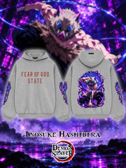 Inosuke Hashibira V.4 Custom Ess. Hoodie