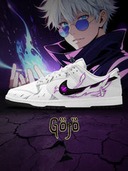 Satoru Gojo V.6 Custom Court-Low-Sneaker