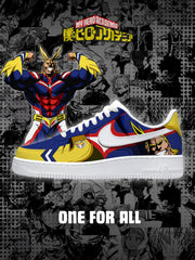 One For All Custom Sneakers