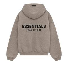 Ess. Fleece Hoodie 'Heather Grey'