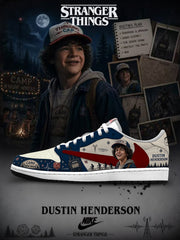 Dustin Henderson V.1 Custom TS Low Sneakers