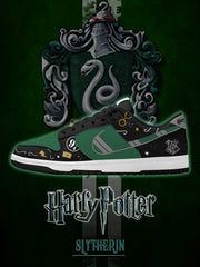 Hogwarts Slytherin House V.2 Custom SB-Style Sneakers