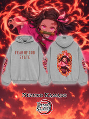 Nezuko Kamado V.5 Custom Ess. Hoodie