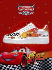 Lightning McQueen V.4 Custom Air-Style Sneakers